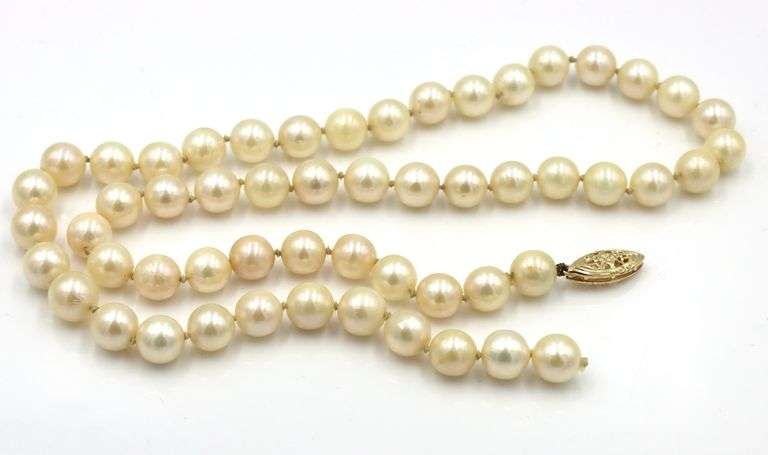 7mm Fresh water pearl strand