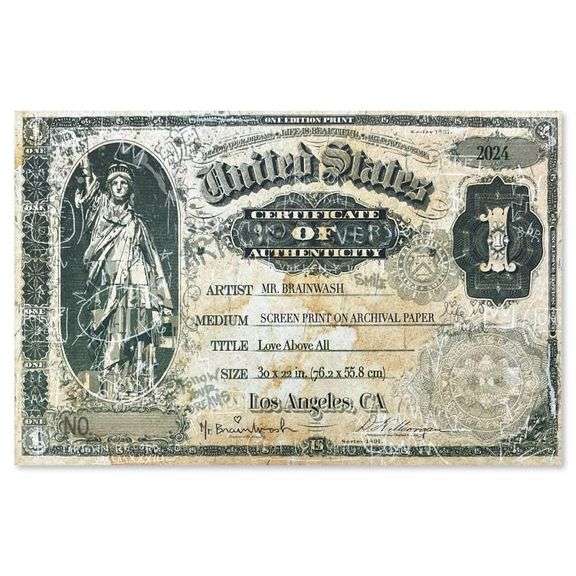 Love Above All by Mr Brainwash,