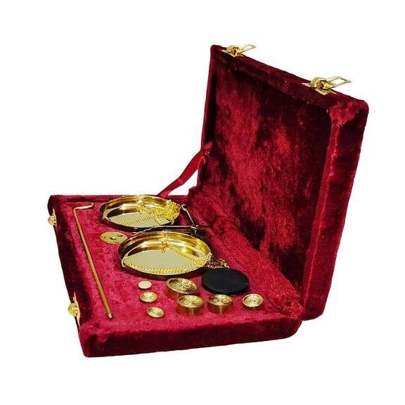 Goldsmith's Brass Tarazu Weighing Scale