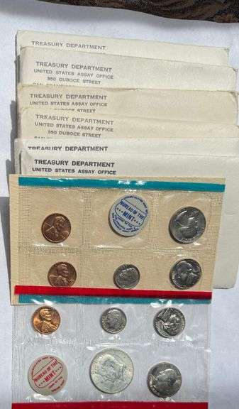 2 Each 1968-70 Silver US Mint Sets