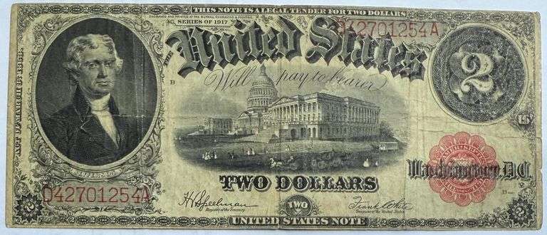 $2 Series of 1917 US Note