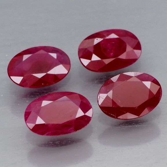 Collectors 2.86ct PIGEONS BLOOD Ruby set from Mozambique!!!