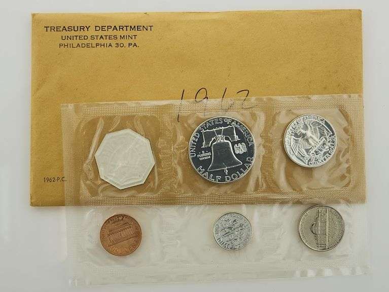 1962 United States Proof Set, OGP