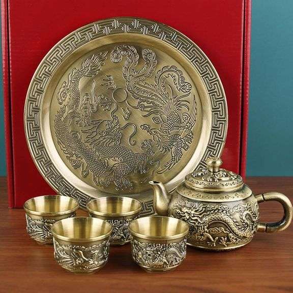 Chinese Dragon Tea Set