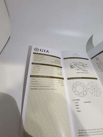 GIA certified 0.48ct RBC natural diamond, F, VS1