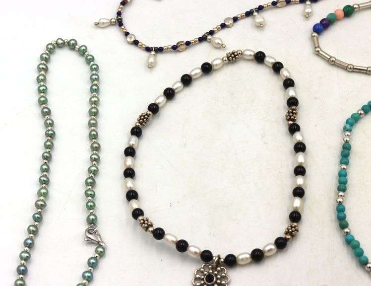 Lot of 13 Honora pearl strand bracelets