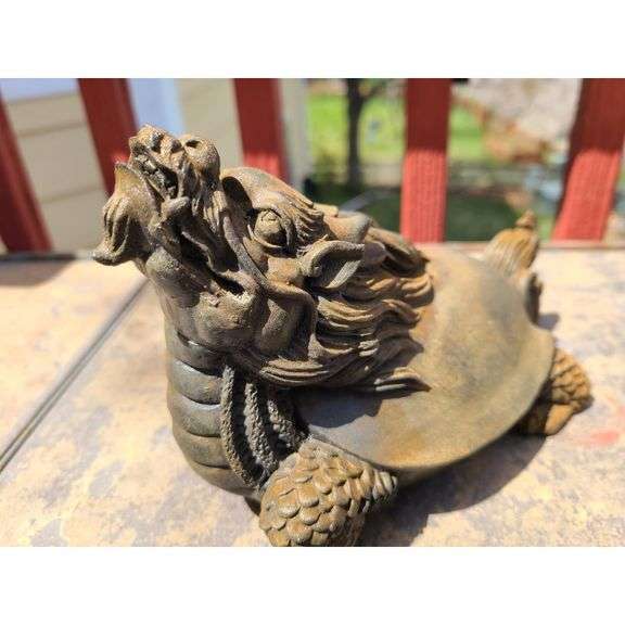 Cast Iron Dragon-Turtle