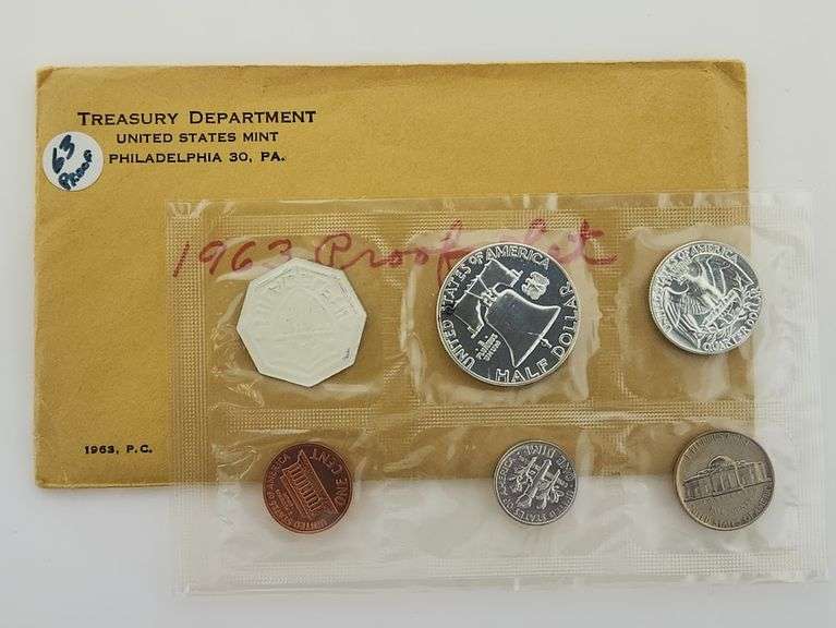 1963 United States Proof Set, OGP