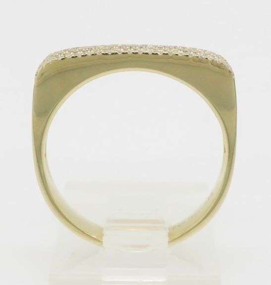 EF Collection Micro Pavé Diamond Ring