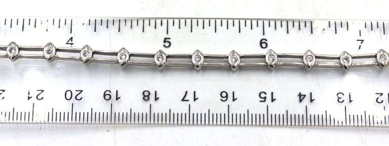 Group of 7 vintage 925 sterling silver bracelets
