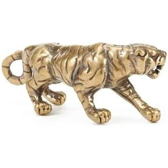 Tiger King Gold-Toned Brass with Copper Finish
