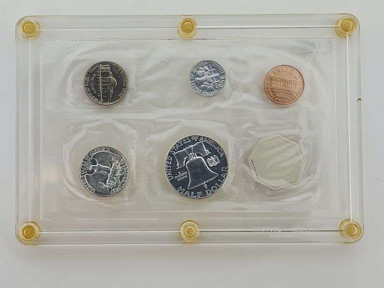 1960 United States Proof Set In Capital Plastics Holder