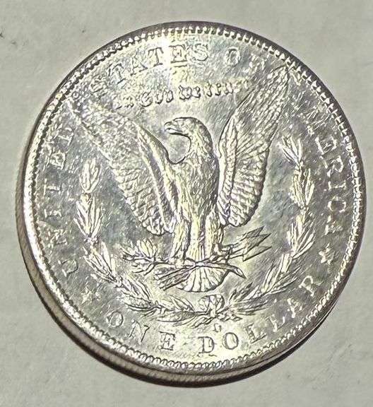 1902 O  BU Raw Frosty White Morgan Dollar.