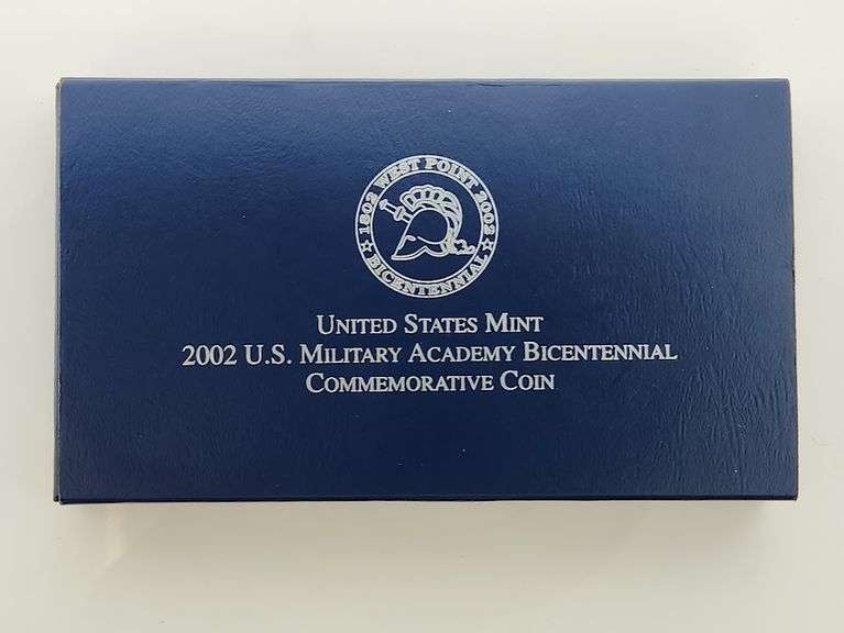 2002-W $1 West Point (U.S. Military Academy) Bicentennial PR DCAM
