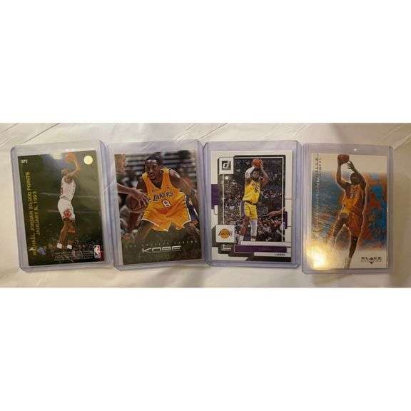 Rare Collection 9 Basketball Legends Trading Cards