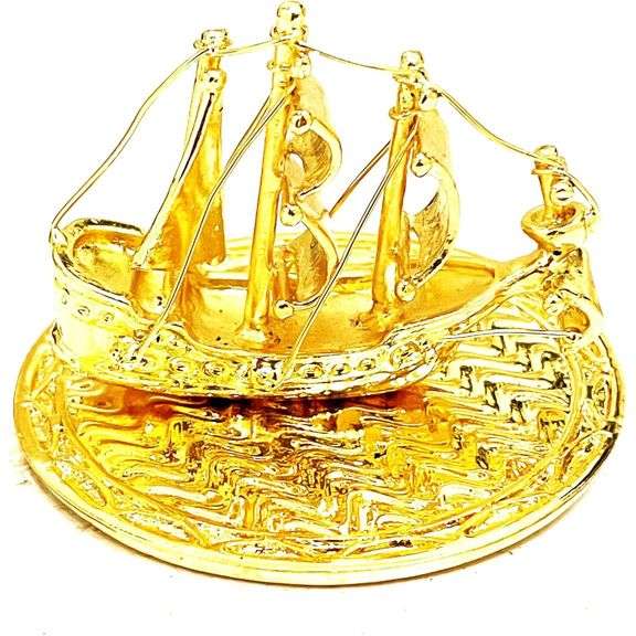 24k Gold Fabergé Egg Globe Handmade with Austrian Crystals