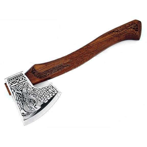 Handmade Viking Axe Carbon Steel Blade