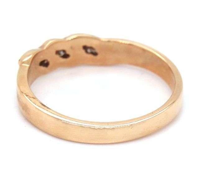 Useful 14K YG Diamond Band/Ring