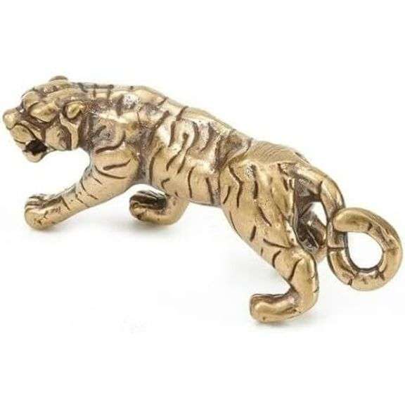 Tiger King Gold-Toned Brass with Copper Finish