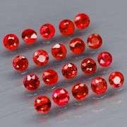 Vibrant 2.74ct set of JEDI RED Songean Sapphires!