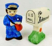 Vintage U.S. Mail Salt & Pepper Shakers, Japan