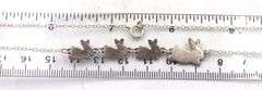 Group lot of 12 vintage 925 sterling silver necklaces