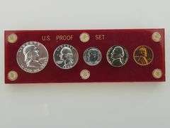 1954 United States Proof Set In Capital Plastics Holder