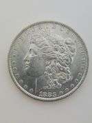 1883 O Morgan Silver Dollar, AU