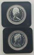 1974 Winnipeg & 1975 Calgary Canadian Silver Dollars