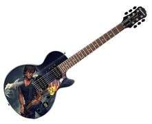Keith Urban Signed Custom Epiphone "Dual Exposure" Graphics Guitar ACOA