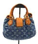 Louis Vuitton Pleaty Denium Purse