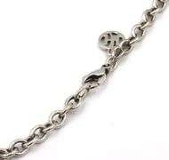 John Hardy dog tag cross pendant on chain