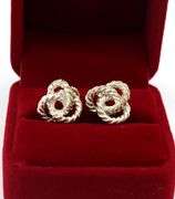 Tiffany & Co twisted rope stud earrings