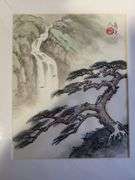 One Extremely Collectable Oriental Original Painting , 14x11 matted