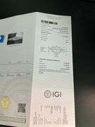 I.G.I CERTIFIED 3.25 ROUND BRILLIANT CUT LAB GROWN DIAMOND