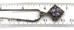 Group lot of 6 Vintage 925 sterling silver necklaces