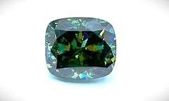Huge 8.05 Ct Sparkling VVs1 Emerald Green Lab Simulated Diamond Solitaire