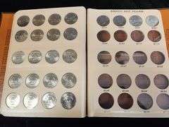 1964-2009 Complete Kennedy Half Dollar Dansco Album