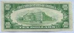 $10 1934A Silver Certificate