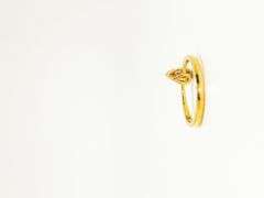 18KT Yellow Gold Teardrop Diamond Ring