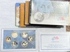 2009-13 US State Quarters Etc Proof Sets