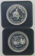 1974 Winnipeg & 1975 Calgary Canadian Silver Dollars