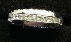 PLATINUM NATURAL DIAMOND WEDDING BAND