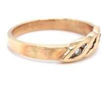 Useful 14K YG Diamond Band/Ring