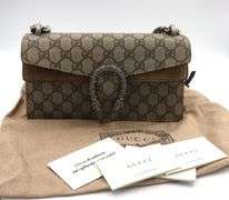 Gucci Dionysus GG Supreme Small W/Dust Bag