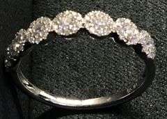 14K WHITE GOLD NATURAL DIAMOND WEDDING DIAMOND