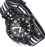 Blancpain X Swatch Scuba fifty Fathoms ocean of storm watch