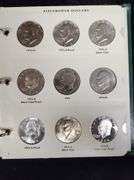 1971-1978 (P, D, S) Complete Ike $ Set Including Silver & Proofs