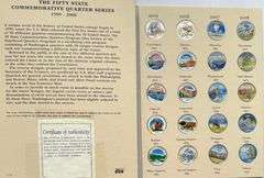 50 Enameled State Quarters Set 1999-2008