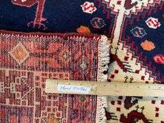 Unique Persian Afshar Rug 4.3x6.2